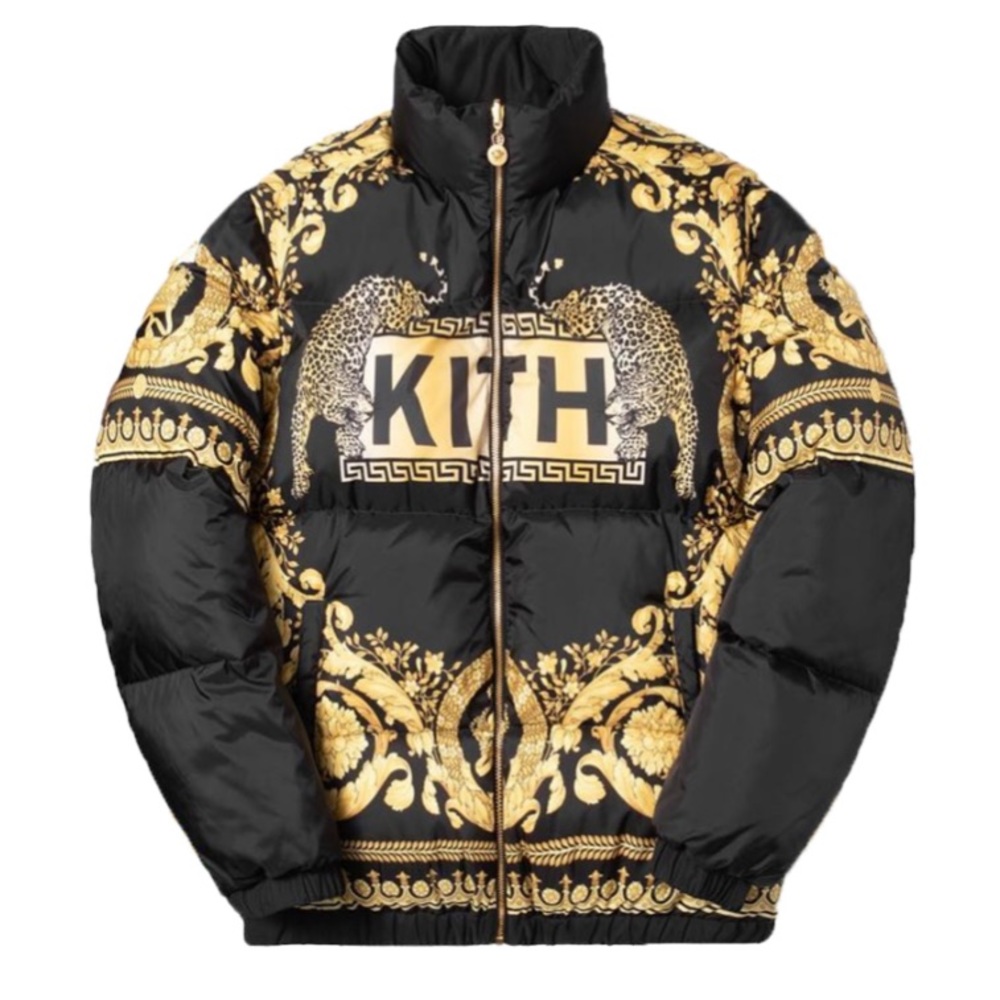 Kith x Versace Reversible Down Jacket Black